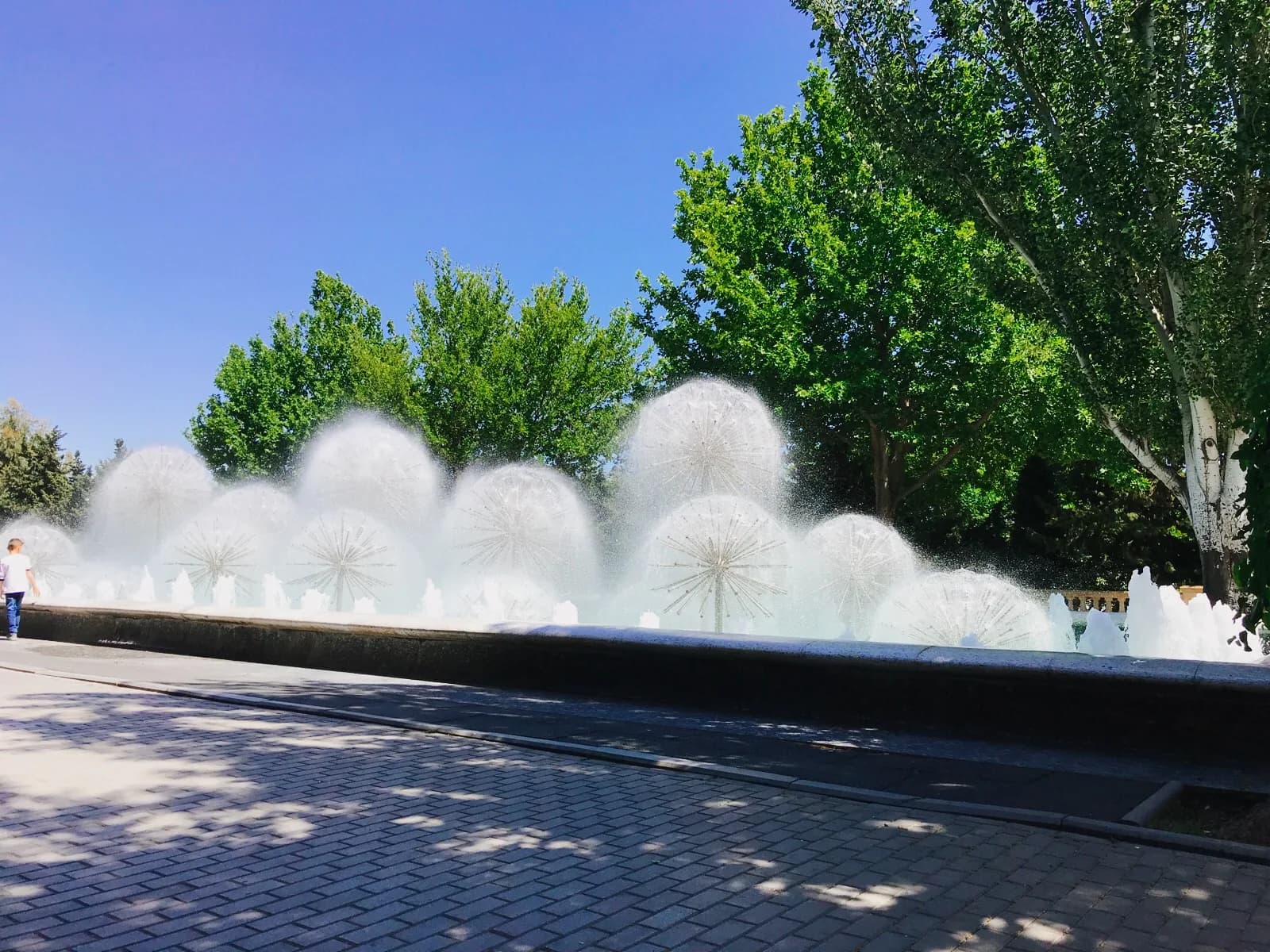 Fountains Square in central Baku