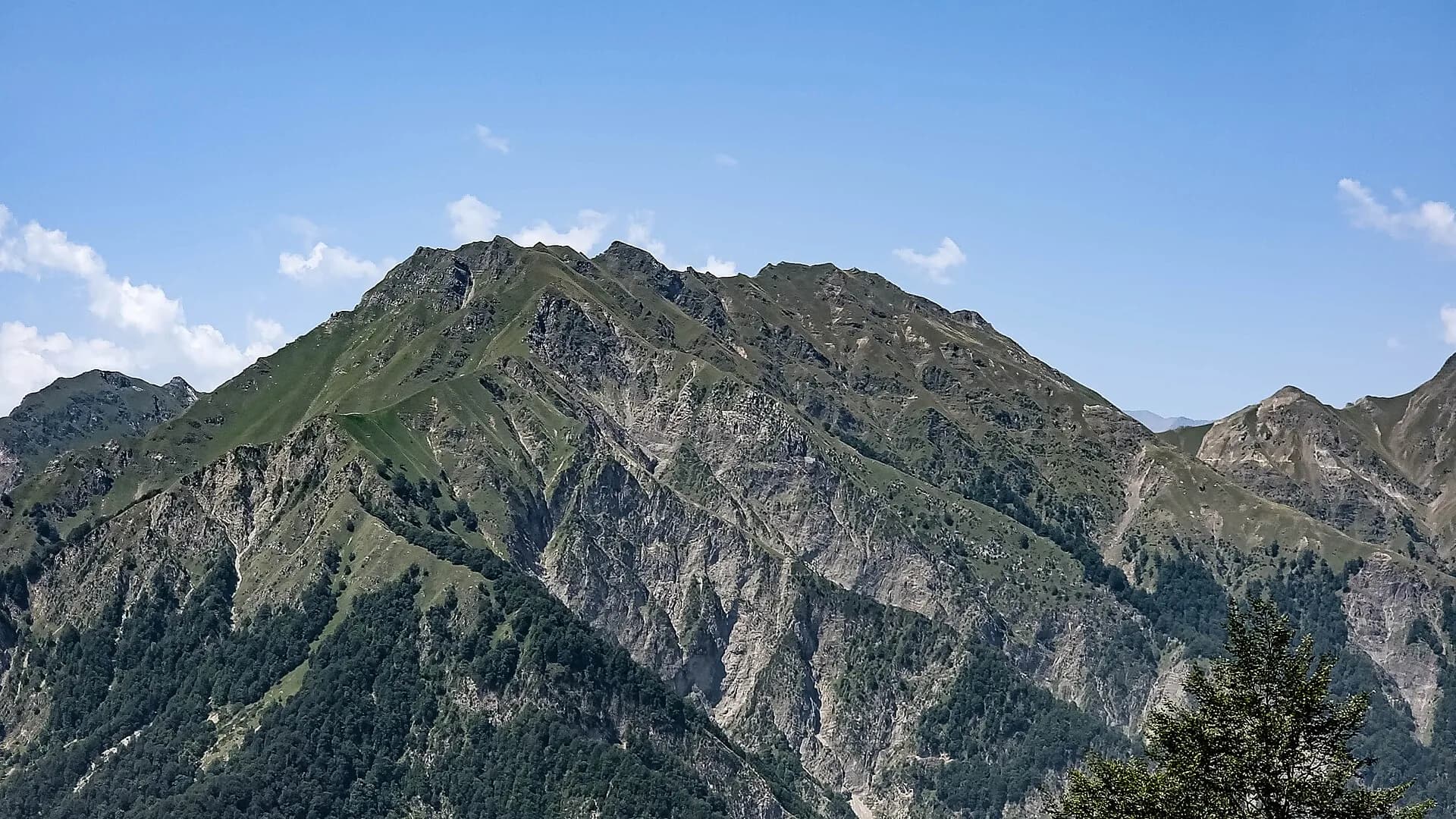 Mount Tufandag landscape in the Greater Caucasus