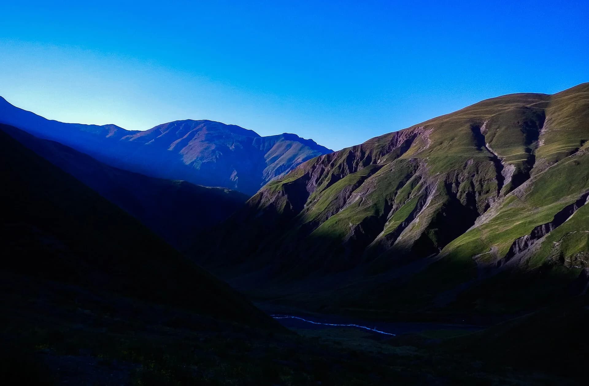 Mountain view in Gabala State Nature Sanctuary