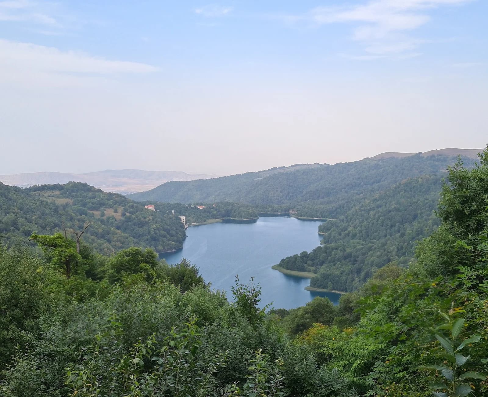 Lake Goygol surrounded by forest
