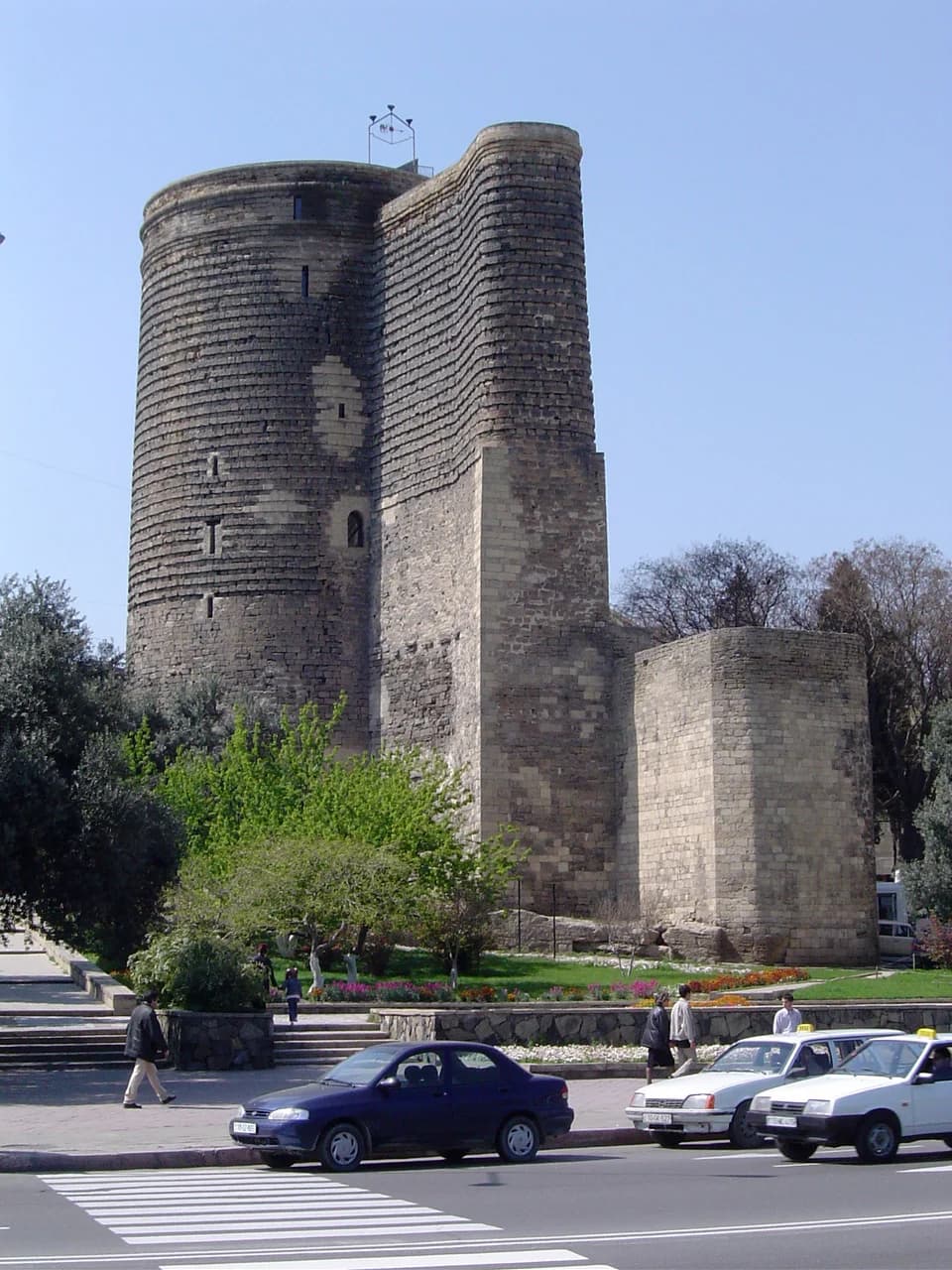 Maiden Tower in Baku Old City