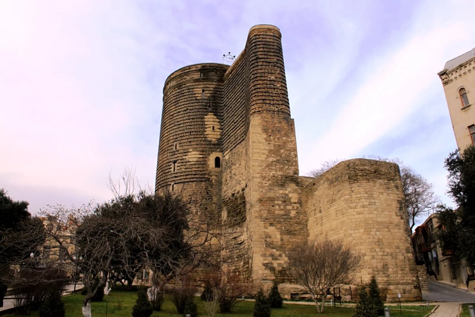 Maiden Tower in Baku Old City