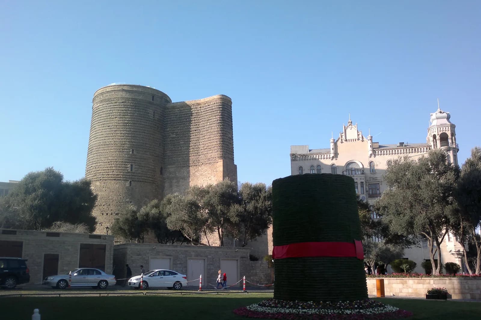 Maiden Tower in Baku Old City