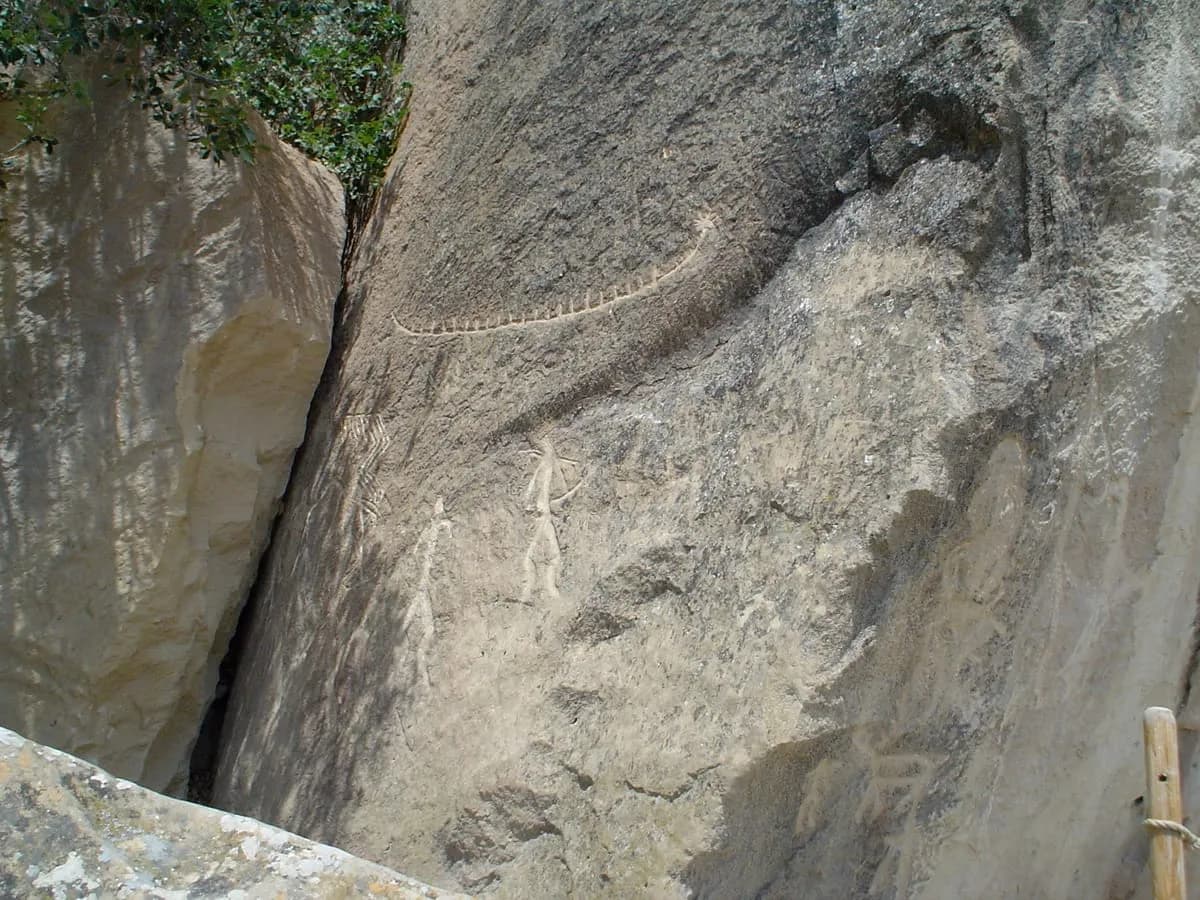 Petroglyphs in Gobustan