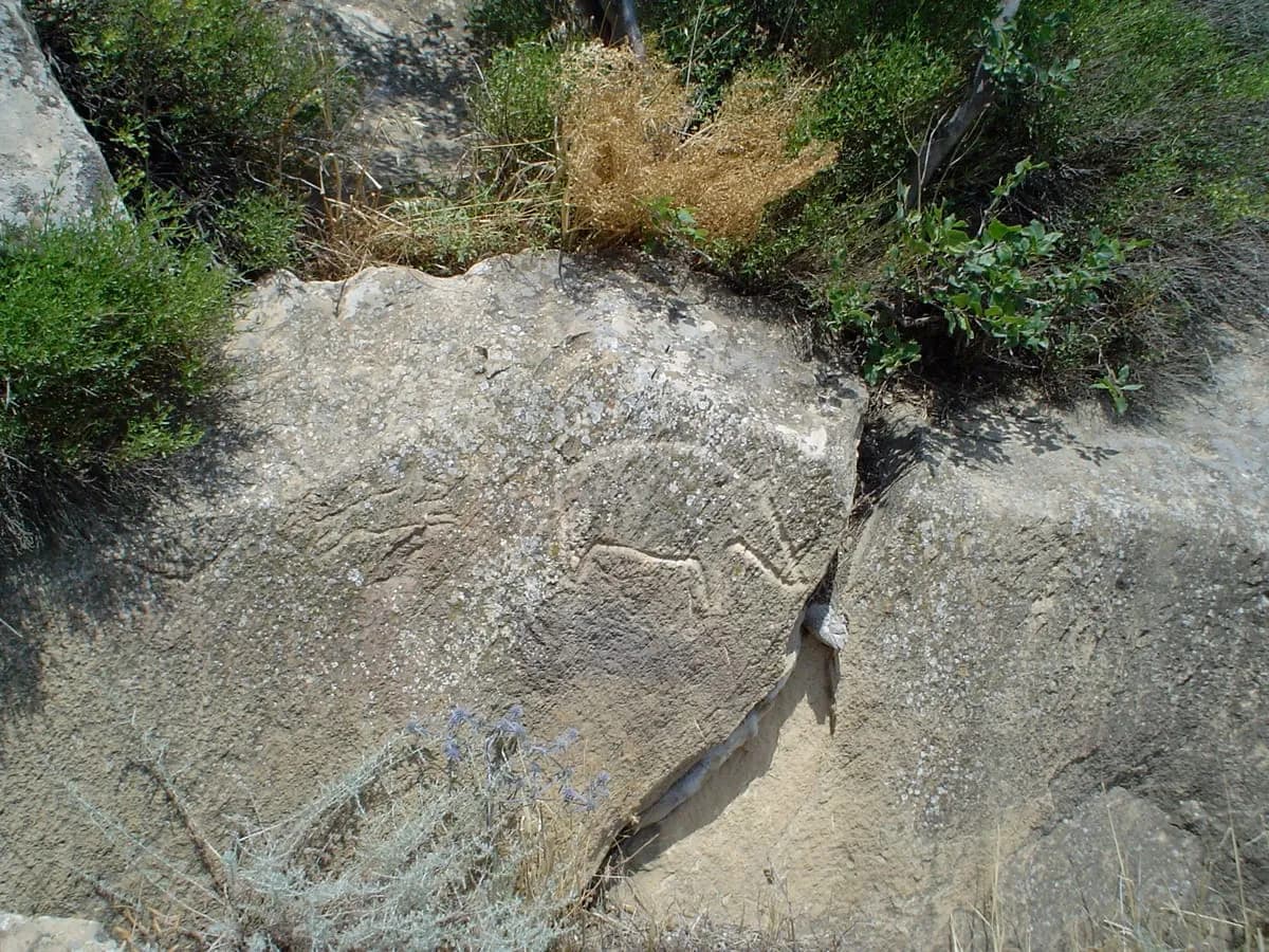 Petroglyphs in Gobustan